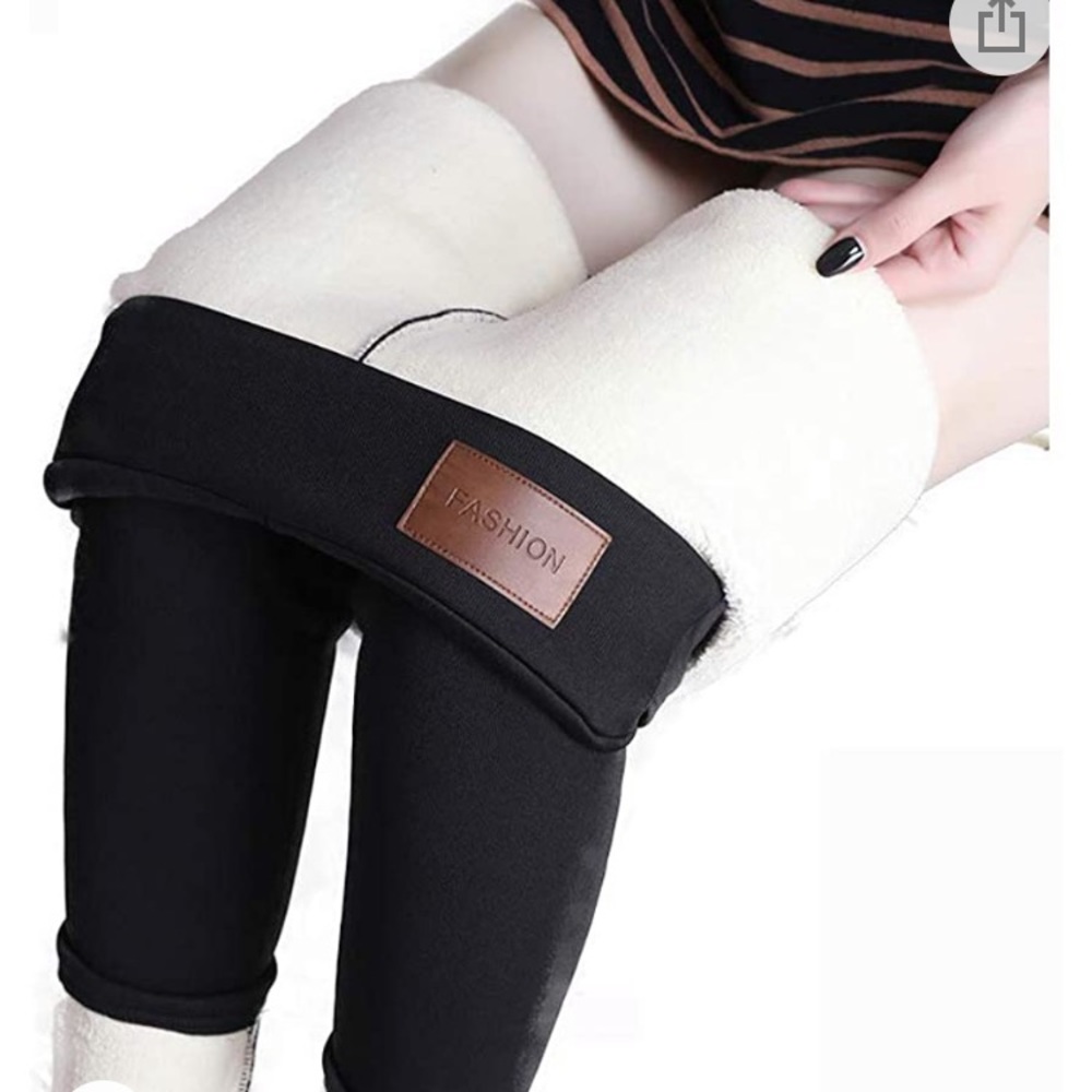 NEW Women Winter Warm Fleece Velvet Pants